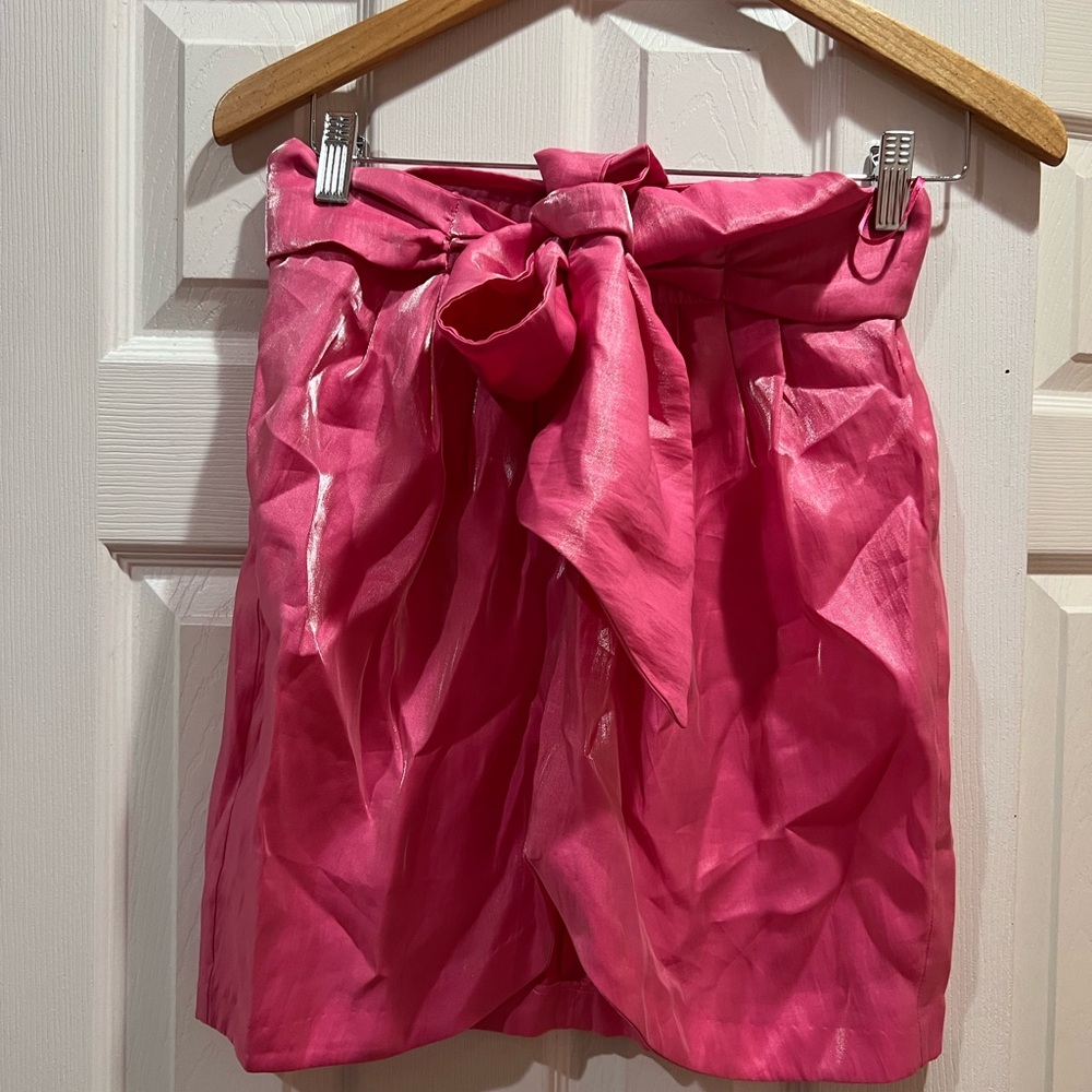 Pink Zara mini skirt